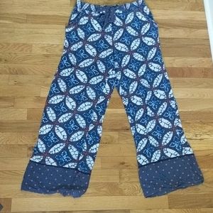 Anthropologie tie-dye pants